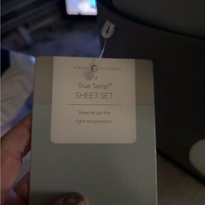 Sleep Number True Temp Cal King Top Sheet and Pillow Cases